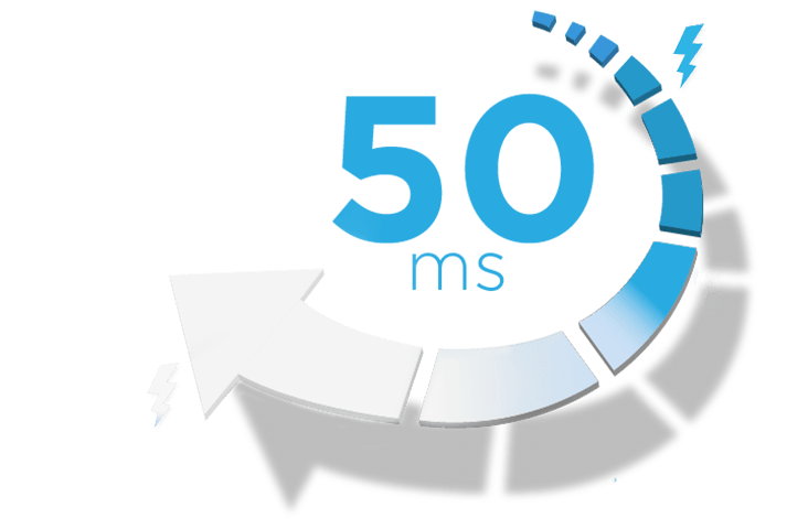 50ms electric discharge